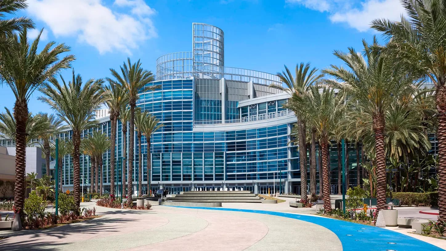 Anaheim Convention Center — venue for ADLM 2026 Clinical Lab Expo